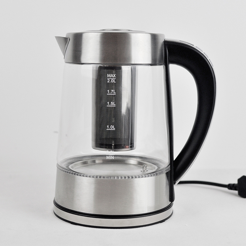 2.0L Smart glass Electric kettle with keep warm function for home appliance