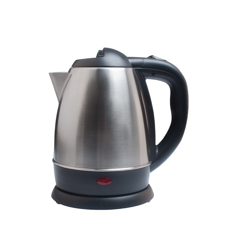 Honeyson 1.2L 60 hertz  stainless steel electric kettle with tray set for hotel