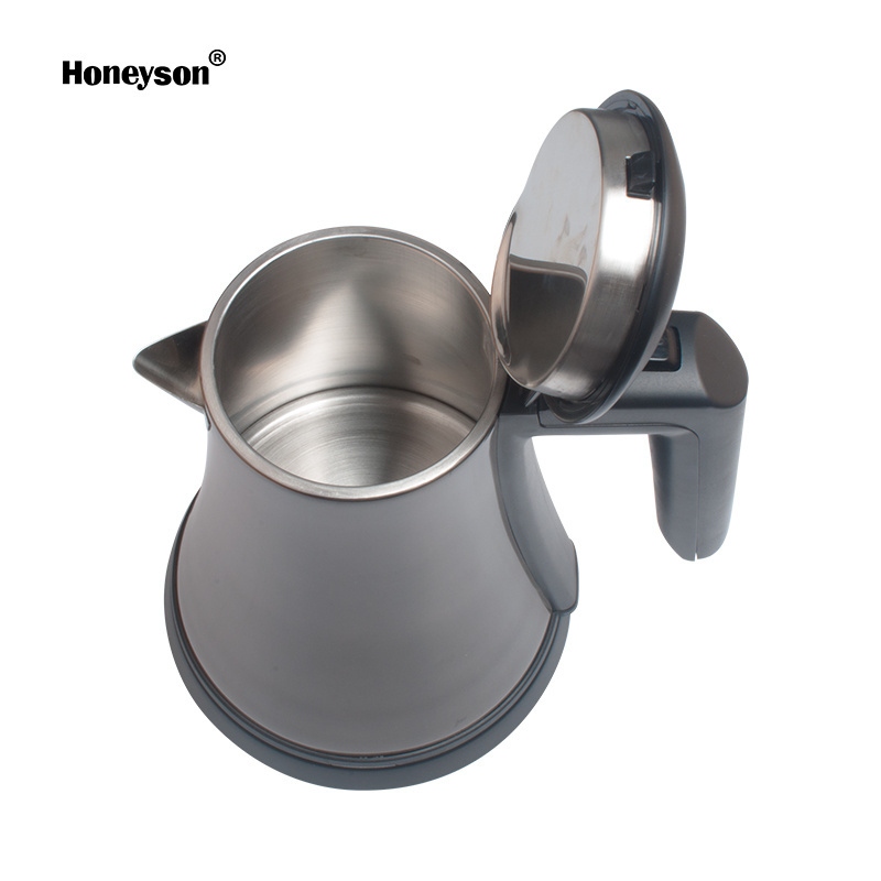 Honeyson hot 0.8L cordless stainless steel mini electric kettle