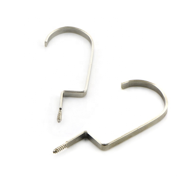 Wholesale high quality hanger accessories snake hooks metal hook for clothes hanger