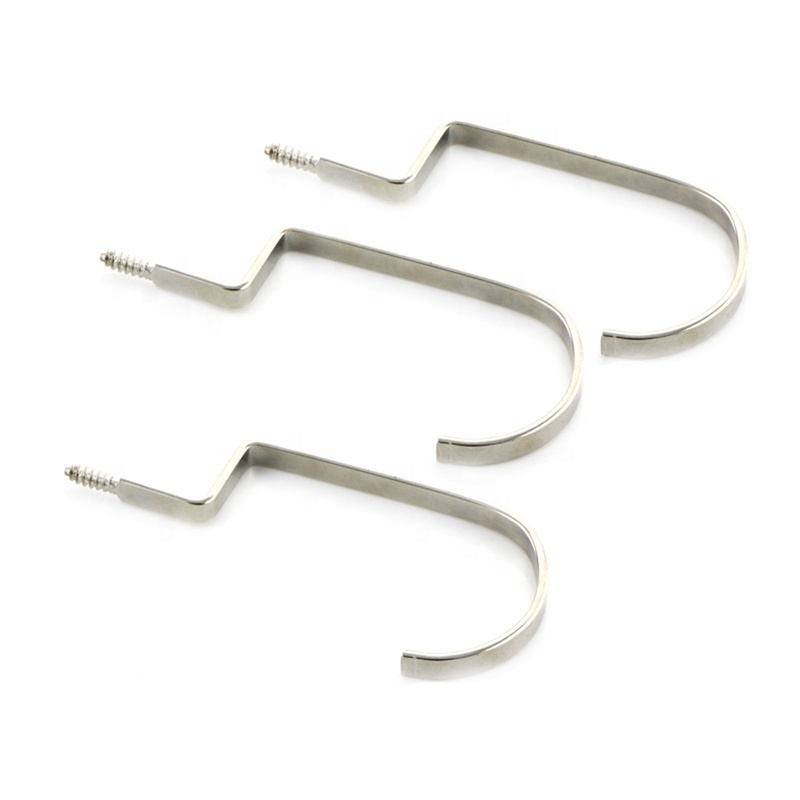 Wholesale high quality hanger accessories snake hooks metal hook for clothes hanger