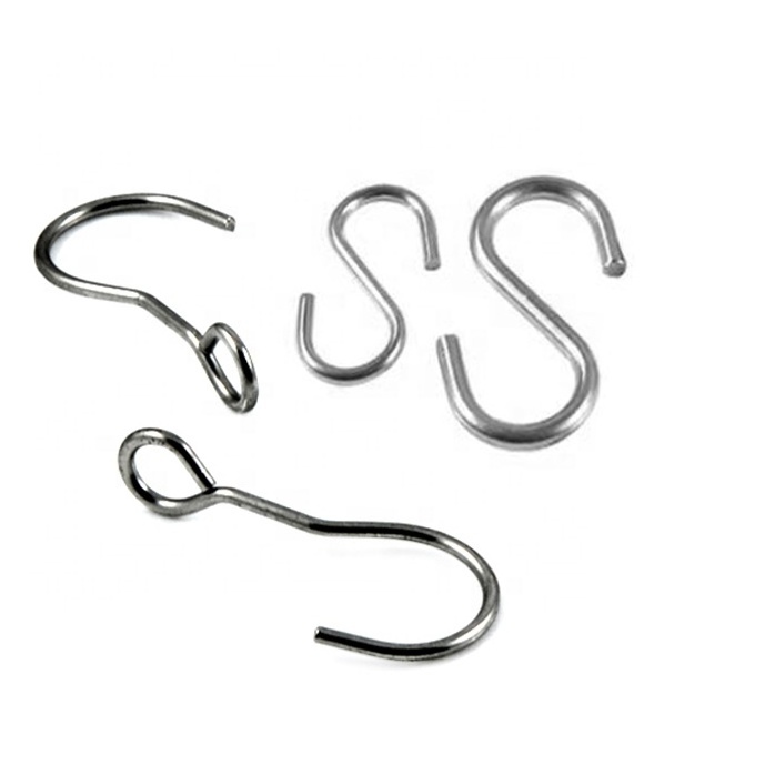 stainless steel Metal linear S Shaped Hanger Hook J Hooks