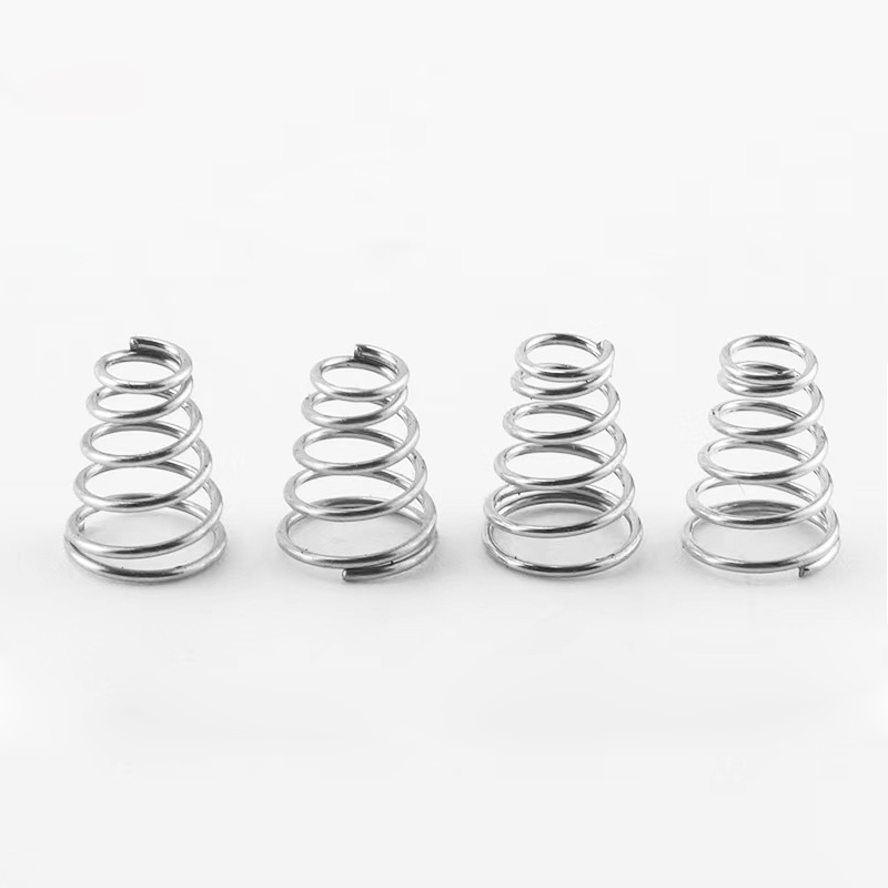 double conical battery spring cone Tower compression spring good price conical spiral spring