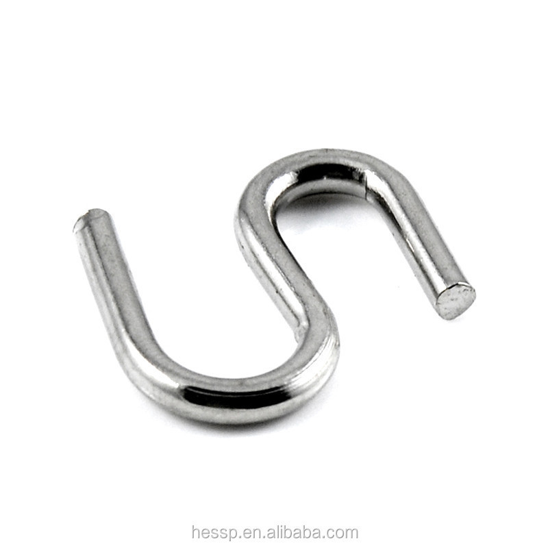 stainless steel Metal linear S Shaped Hanger Hook J Hooks