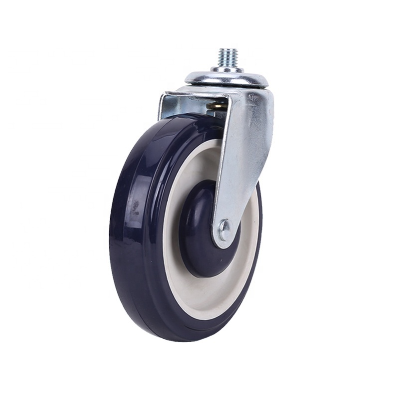 heavy duty replacement shopping cart wheels for supermarket trolley