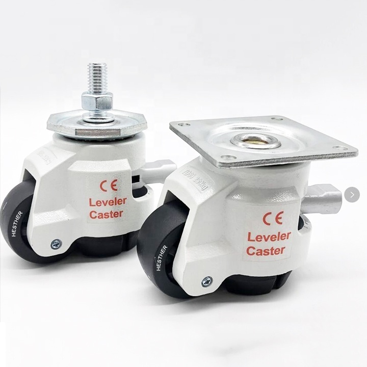 gdr60 rachet handle adjustable caster wheels leveling wheel and caster