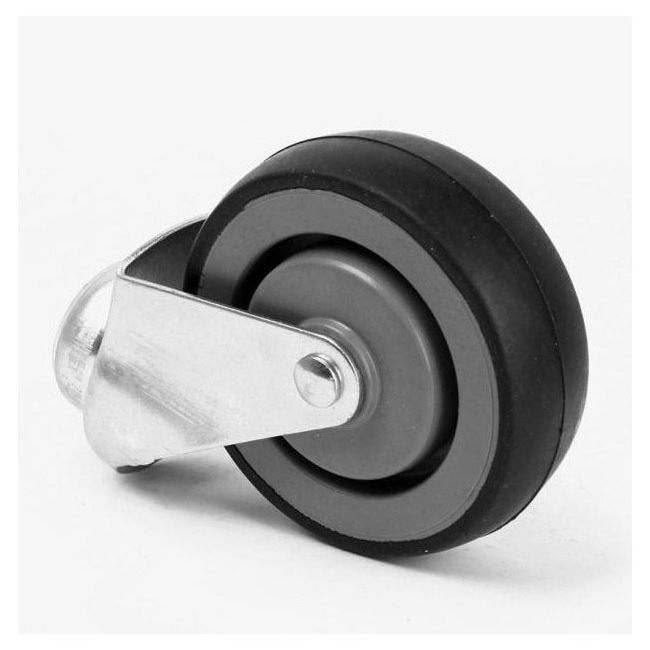 wholesale 5 inch stem thread TPR shopping trolley cart caster wheels