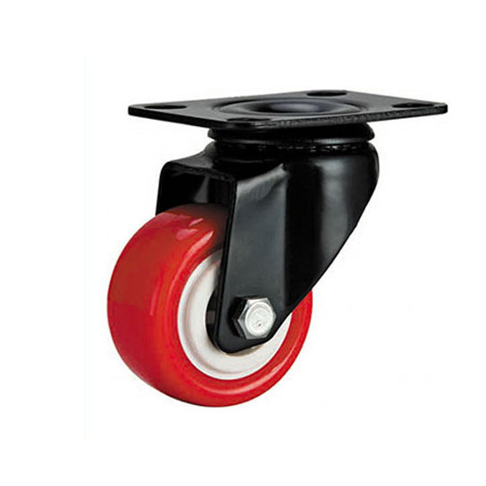 orange pvc wheel stem fitting mini swivel casters small wheels for carts