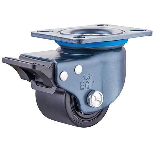 small wheel but heavy duty low support swivel caster