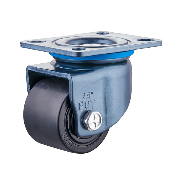 small wheel but heavy duty low support swivel caster