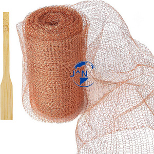 5" X 33 Feet Pure Knit Copper Mesh Roll Gap Blocker for Building Hole Protect Saplings&Seeds