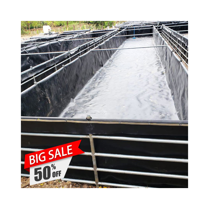 Geomembrane GM13 ASTM 0.3mm 0.5mm 0.75mm 1mm HDPE liner factory price hdpe geomembrane sheet fish ponds farm tank