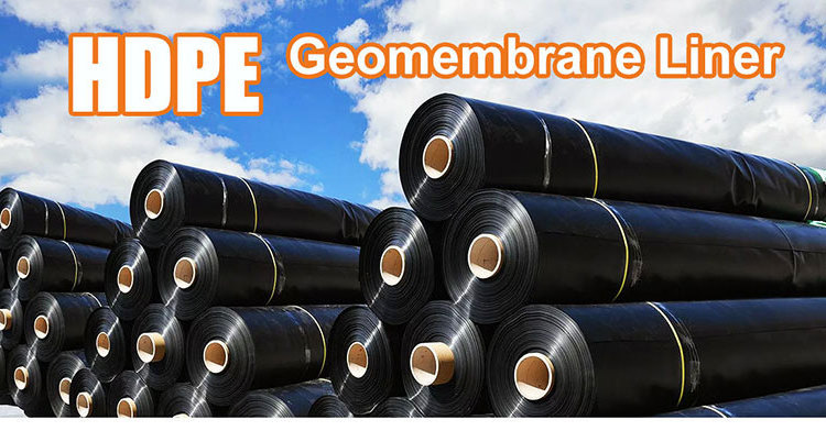 Geomembrane GM13 ASTM 0.3mm 0.5mm 0.75mm 1mm HDPE liner factory price hdpe geomembrane sheet fish ponds farm tank