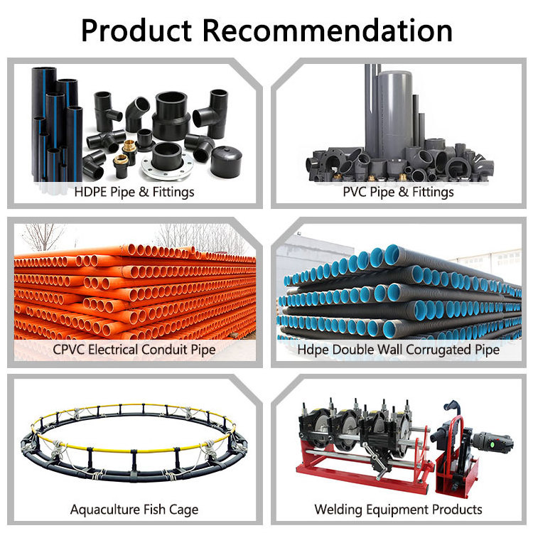 48 inch SN4 SN8 large size HDPE Polyethylene Double Wall Corrugated Pipe Plastic Culvert Pipe