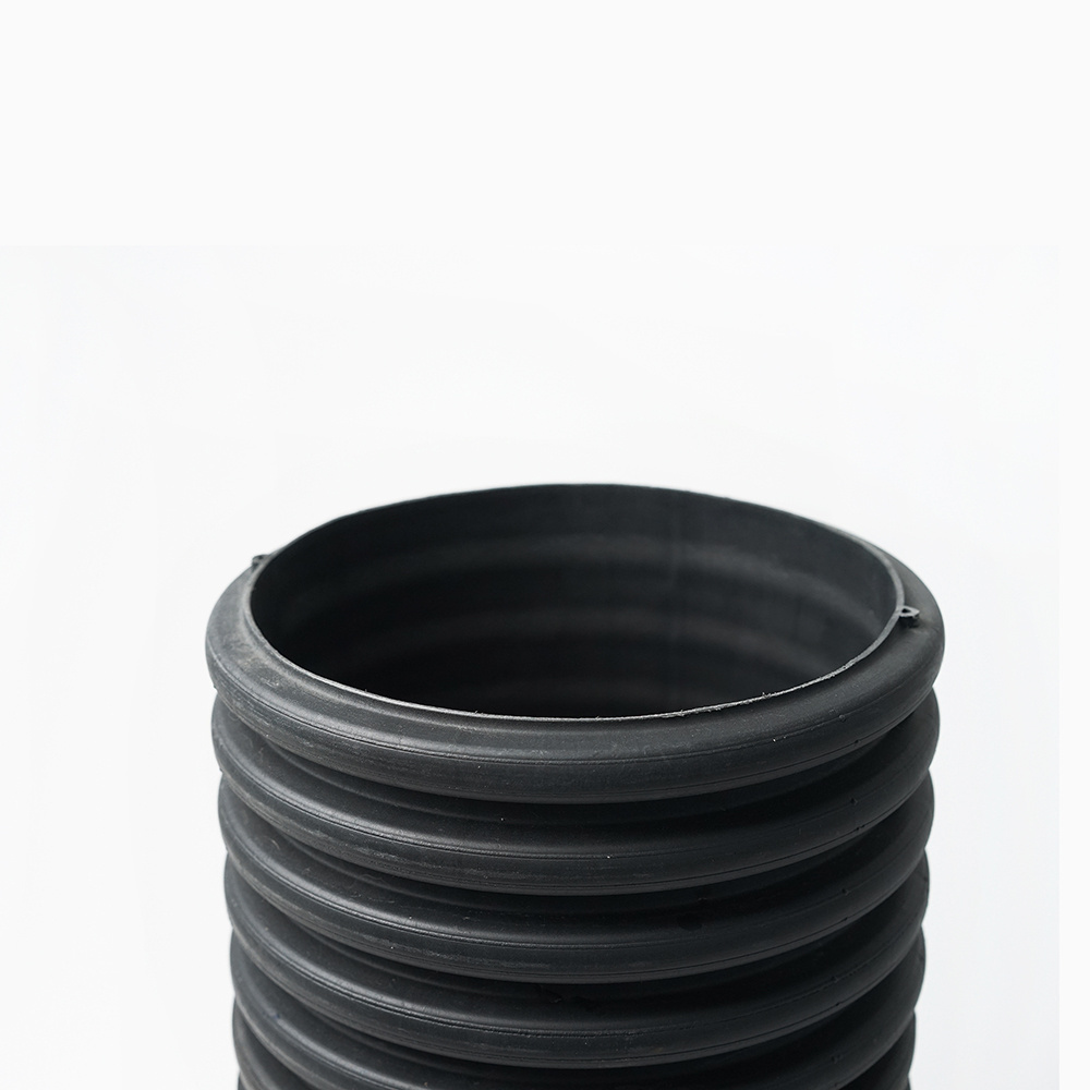 high quality black 8 24 inch 400mm 500mm plastic HDPE Culvert Drainage Pipe Prices