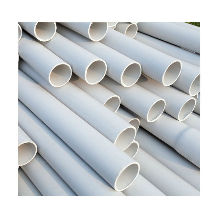 sanitary 3/4 inch 4 inch 5 inch 14inch 250mm diameter water supply and drainage pvc pipe price list agricultural pipes supplier