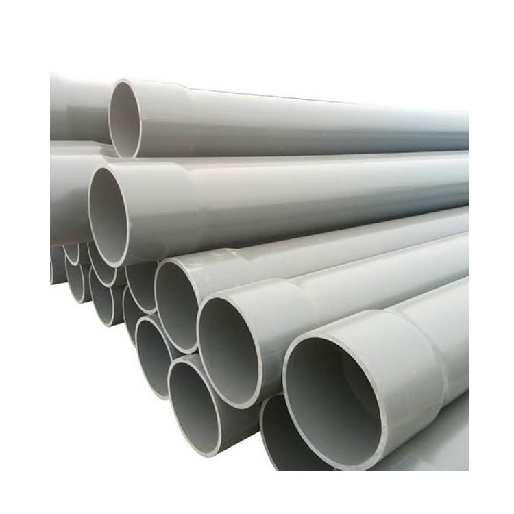 8 inch 10 inch 12inch 15inch 150mm 160mm 180mm 225mm 300mm 400mm 600 1000mm diameter upvc pvc pipe for Water Supply and Drainage