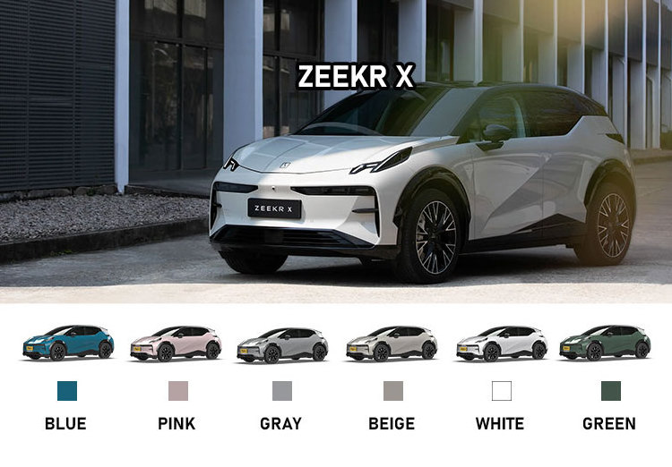 2023 Zeekr x you version electric sport remote control car 4WD adult electric vehicle compact SUV 315kw 500km Geely ZEEKR x