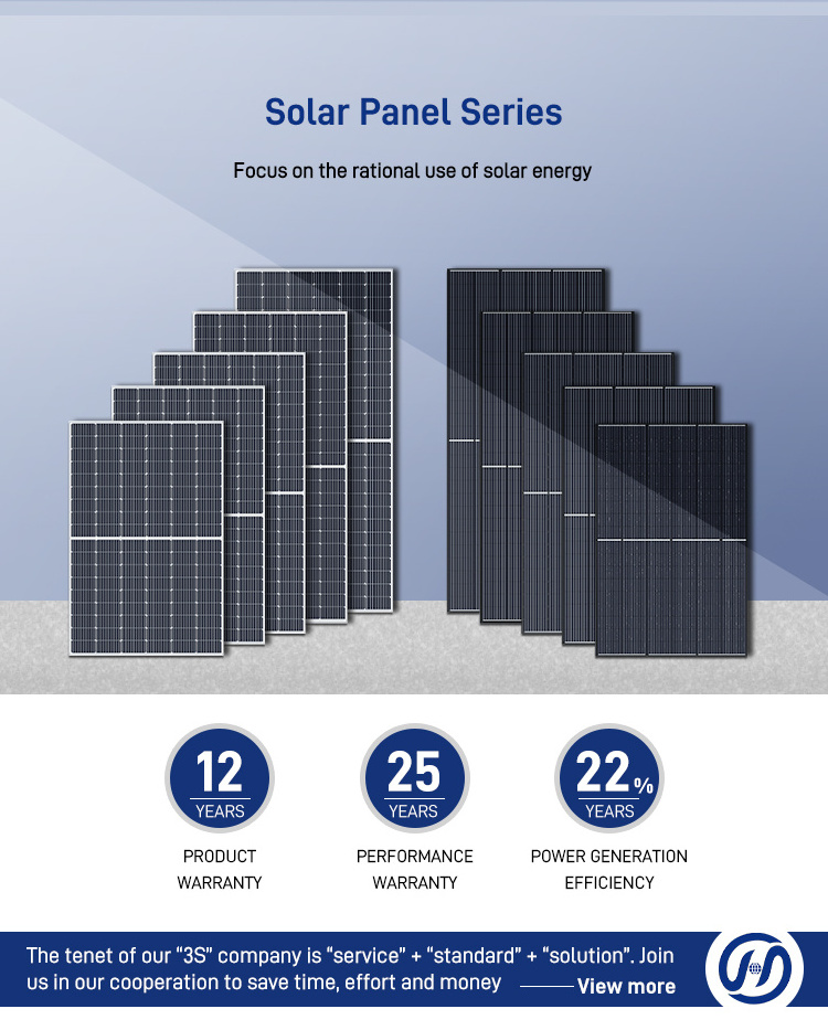 Panel Solar Para Casa 220V Kit Completo De Paneles Solares 550 Watts Panneau Solaire 5000W Solar Home Kit For Caravan Rv