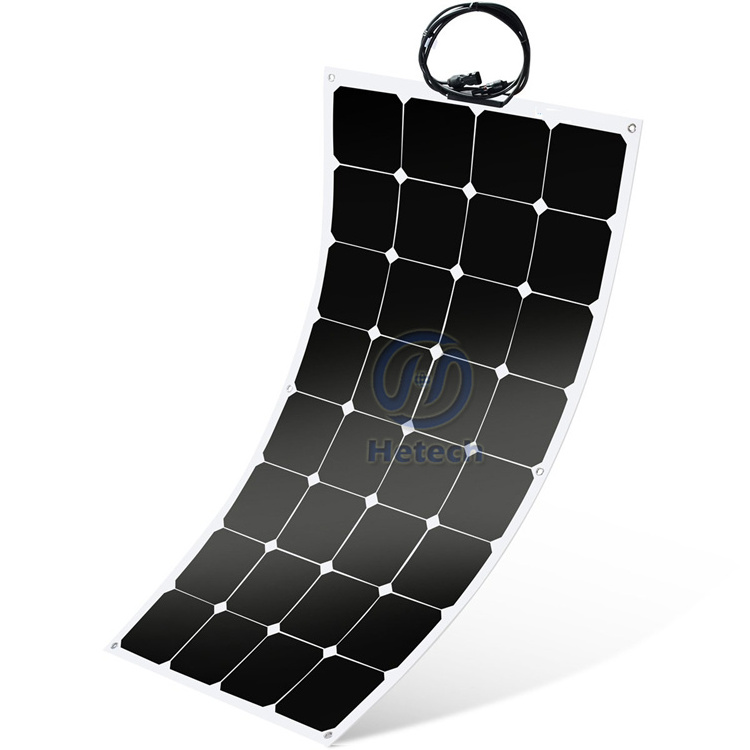 10W 20W 30W 50W100w 120W 150W 200W Sunpower  flexible solar panel for car