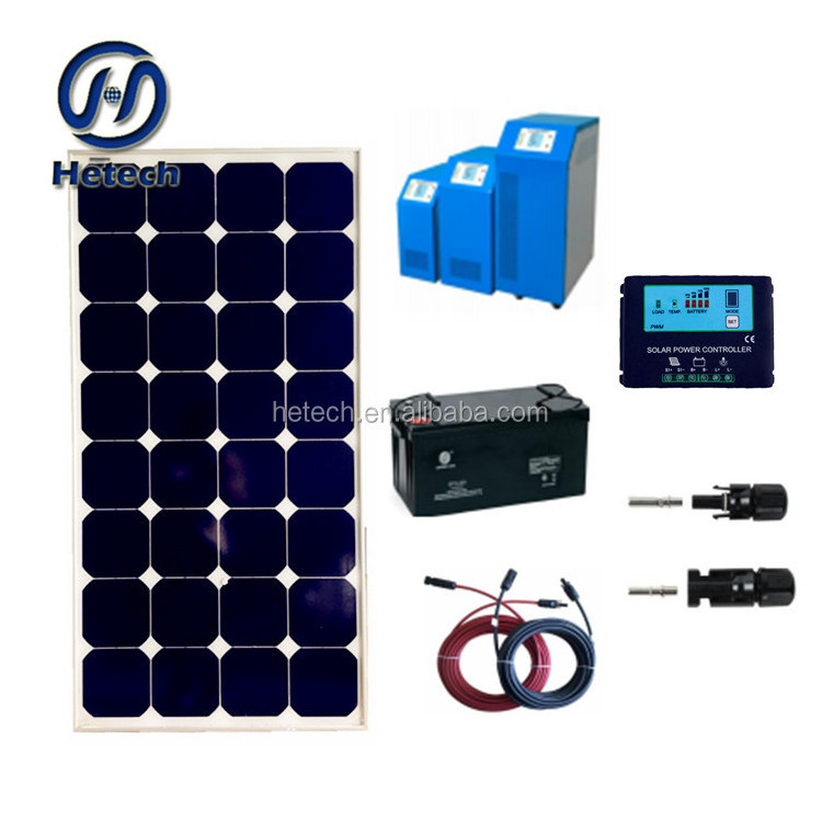 Solarparts Standard Kits 200W DIY RV/Boat Kits Solar System 100W flexible rv solar panel+controller+cable outdoor