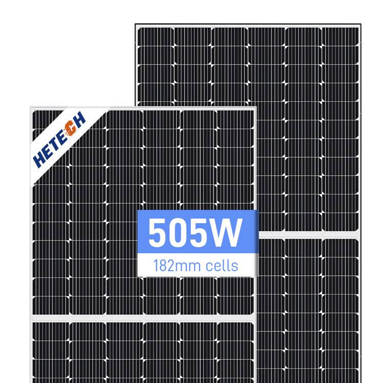 Mono crystalline silicon 500w pv module 48v 500 w single monocrystalline solar panel 500w