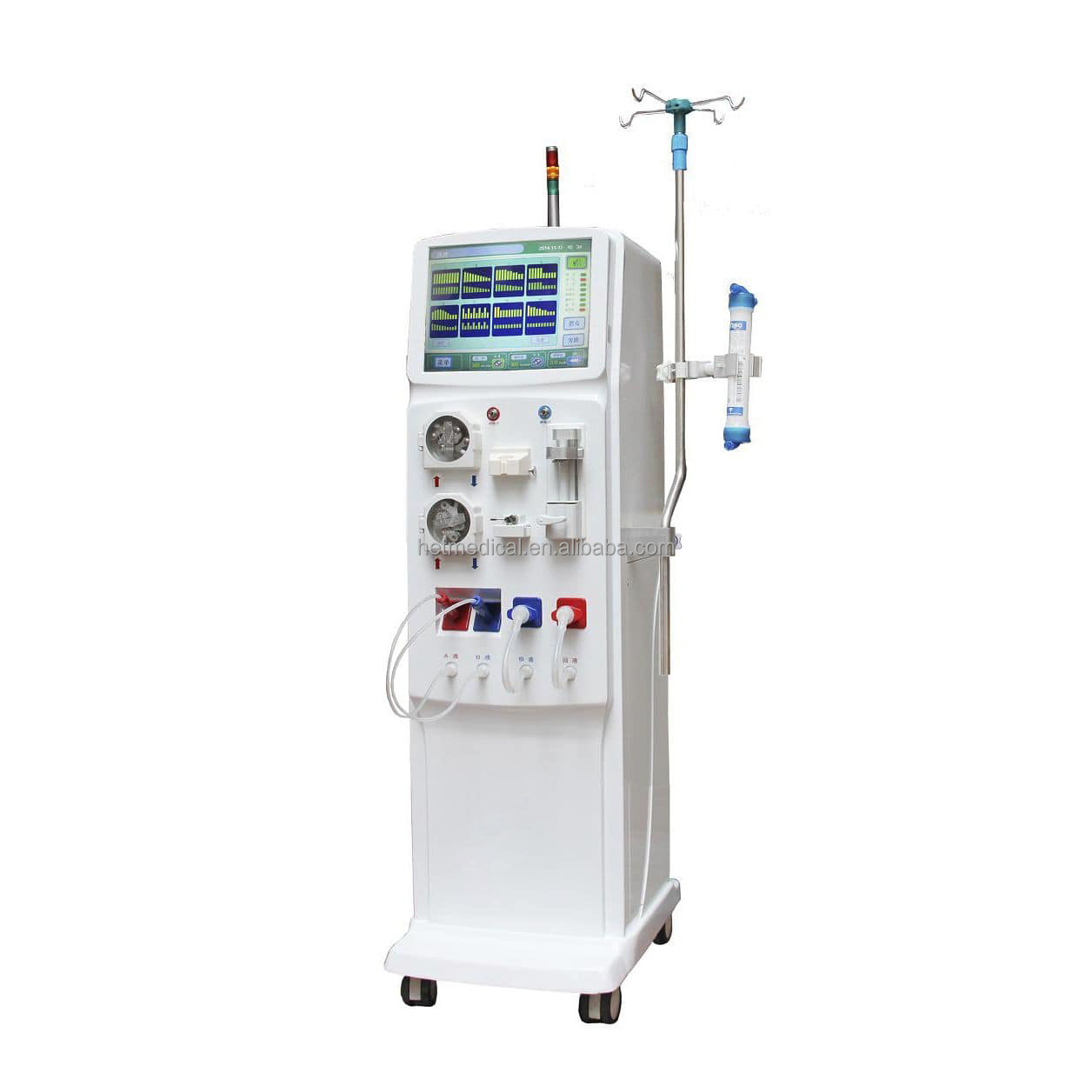 Medical Hospital Clinic Blood Dialyzer Animal Portable Veterinary Hemodialysis Machine