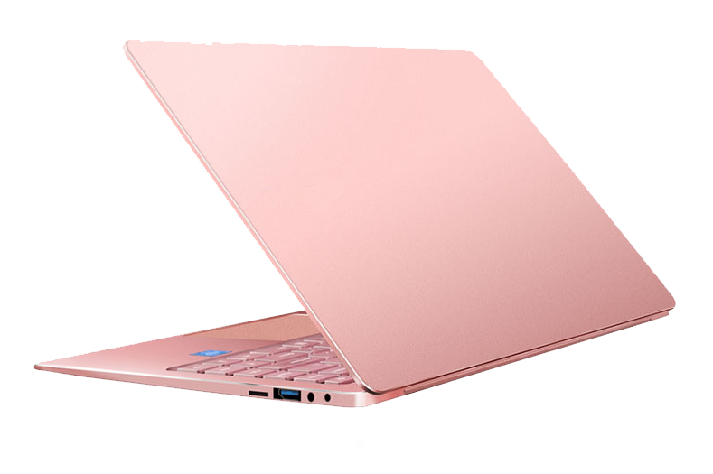 HTX Wholesale extra Slim 14 inch Laptop Pink Color 8GB+64GB/128GB/256GB/512GB Laptop With Backlight Keyboard