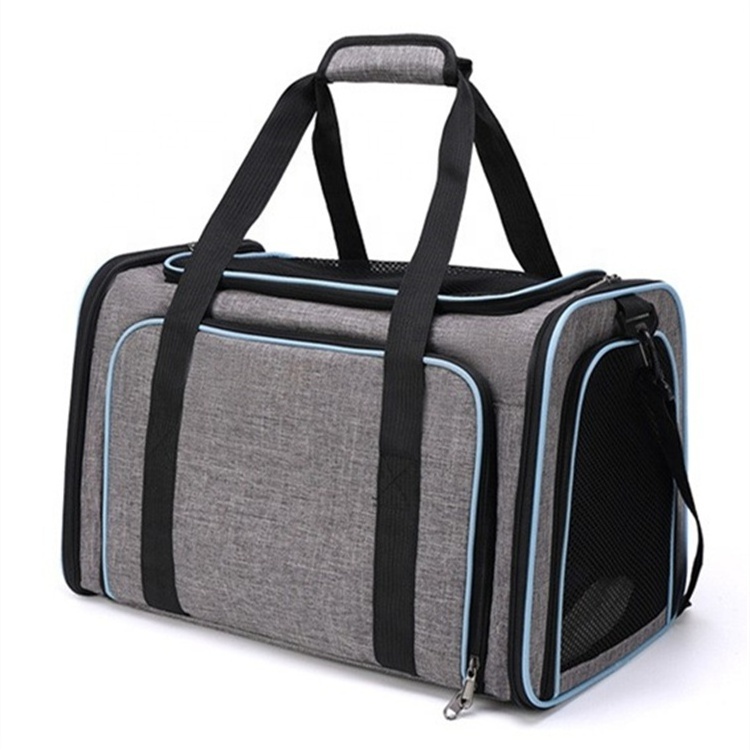 Hot selling Popular Portable Cat Carrier Folding mesh pet carriers & travel products cat pet carrier bag