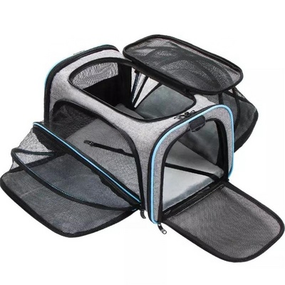 Hot selling Popular Portable Cat Carrier Folding mesh pet carriers & travel products cat pet carrier bag