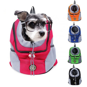 Hot selling Portable Dog Cat Backpack Outdoor Breathable Pet Dog Front Carrier Backpack Pet Travel Carrier Product