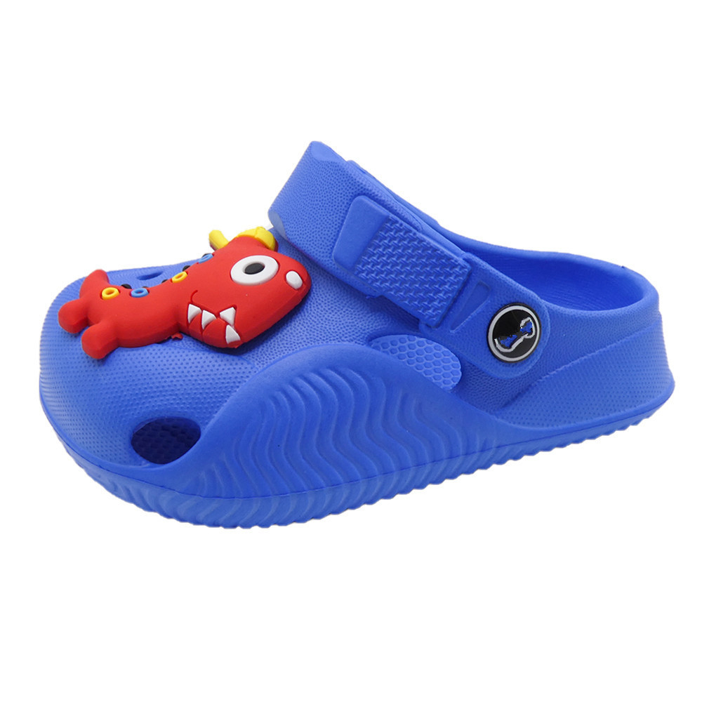 HEVA Anti-Slip PVC Summer Clogs & Mules Unisex Custom Logo Garden Clogs Shoes Eva Flat children's Clogs Shoes