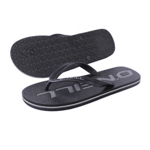 New Arrival Men's sandals slides slippers men flip flop sandals embossed sole flipflops slippers custom flip flops