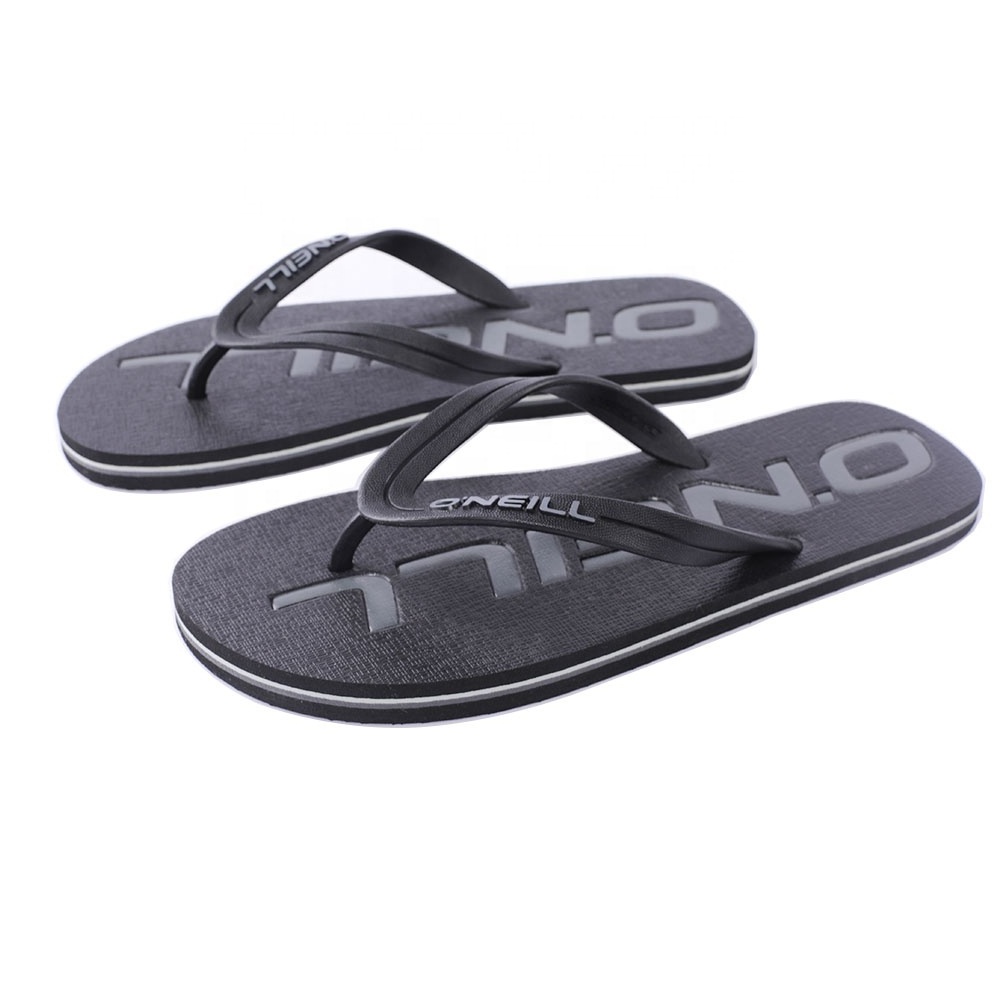 New Arrival Men's sandals slides slippers men flip flop sandals embossed sole flipflops slippers custom flip flops