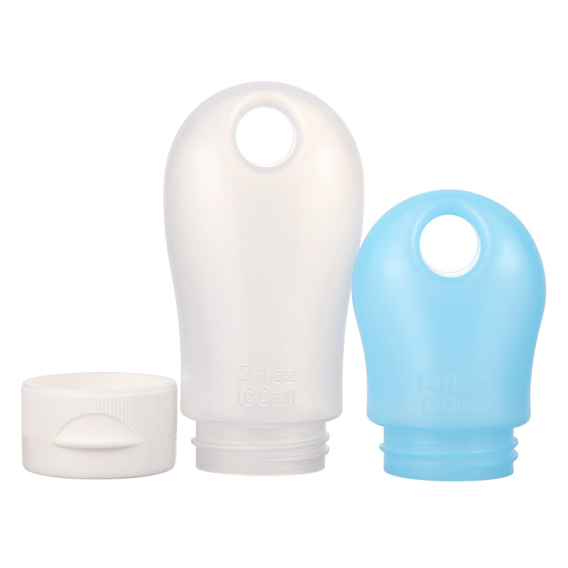 Reusable Eco-friendly Mini PE Squeeze Travel Portable Empty Bottle Shampoo Lotion Liquid Salad Dressing Bottle for Travel