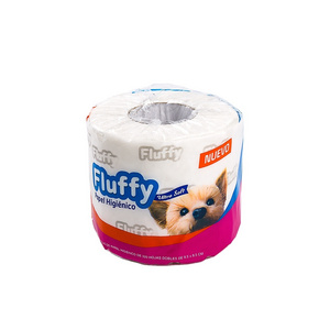 Pluffy Soft Cheap Bathroom Virgin Wood Pulp Roll Toilet Tissue Paper Made in China