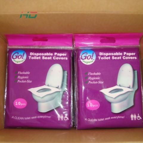 High wholesale disposable flushable toilet seat cover