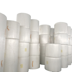 Wholesale virgin wood pulp 1 ply 2 ply 3 ply jumbo roll toilet tissue paper parent mother roll raw material paper