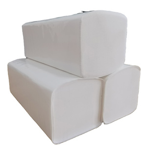 biodegradable multifold paper hand towel with gule paper towel cheap price hand towel paper big roll