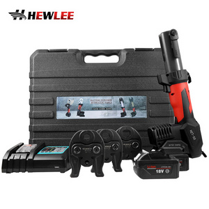 HEWLEE HZT-50 1/2'' to 2'' Compact Battery Pro Pressing Tool Kit For Copper PEX Pipe plumbing cordless hydraulic press tools