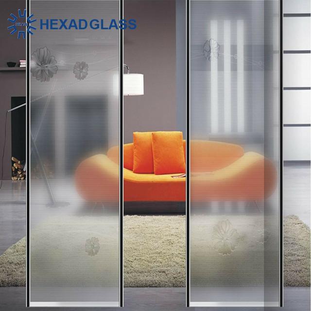 HEXAD -window privacy film frosted glass static clings bubble free frosted film for house windows