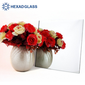 HEXAD-2mm 4mm 5mm large wall decorative silver coated colored mirror glass