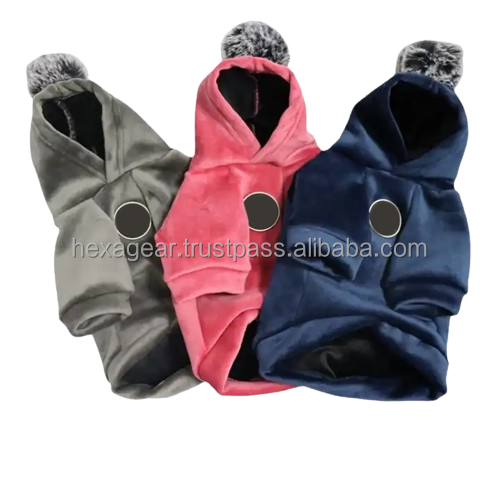 Hexa Pro Gear Latest Custom Design Dog Clothing Luxury Dog Clothes Dog Hoodies Made With Pure Quality Of Cotton Fabric