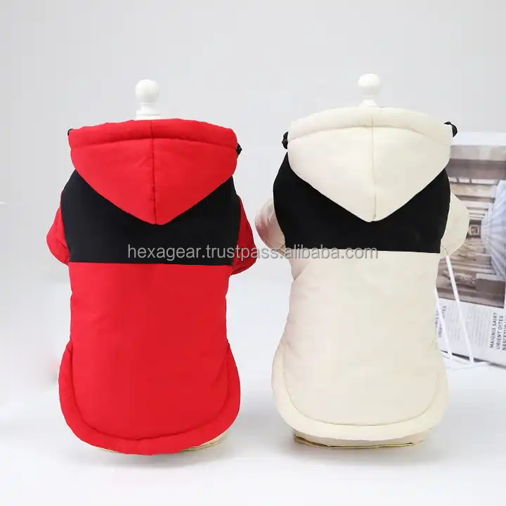 Hexa Pro Gear Latest Winter Warm Puppy Dog Jacket Coats Waterproof Dog Clothes Coats Warm Puffer Jacket