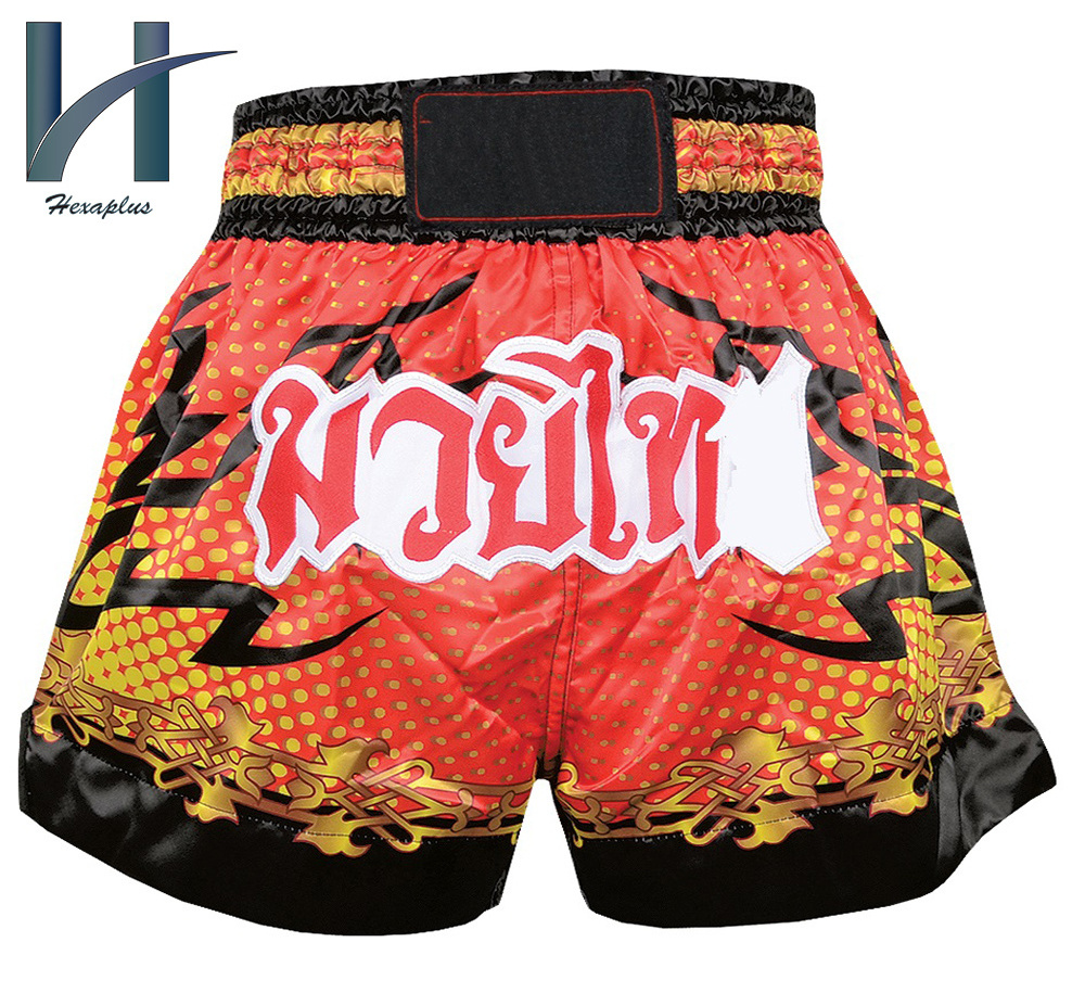 muay thai shorts mid high quality 100% polyester  ufc training fight  summer training boxing shorts 2022  mma fighting shorts