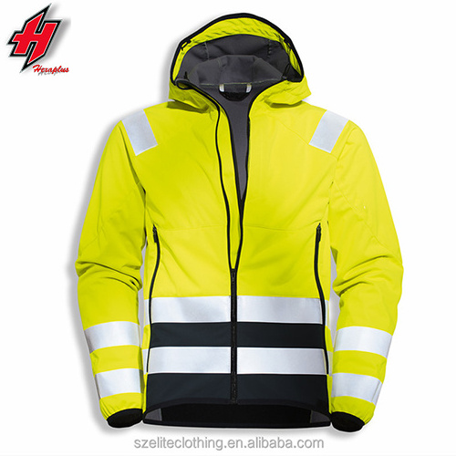 work jacket Winter Security Waterproof Work Road Traffic Hi Vis Bottom High Visibility Reflective Safety Jackets for Mens