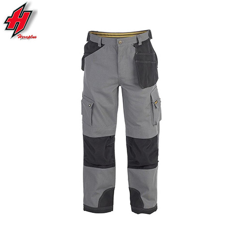 Hi vis Chemical Pants Bleach Resistant Work pants trouser  Cotton FR Working Construction Worker Reflective Tape Work Pants