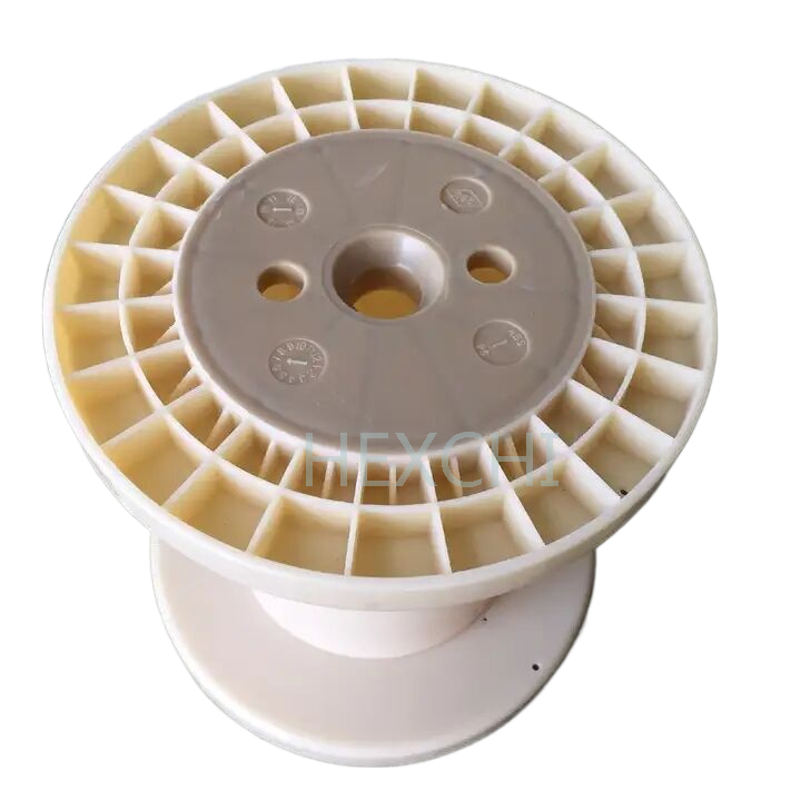 Low Price and Strong Plastic cable bobbin ABS wire spool cable drum for winding winder cable reel