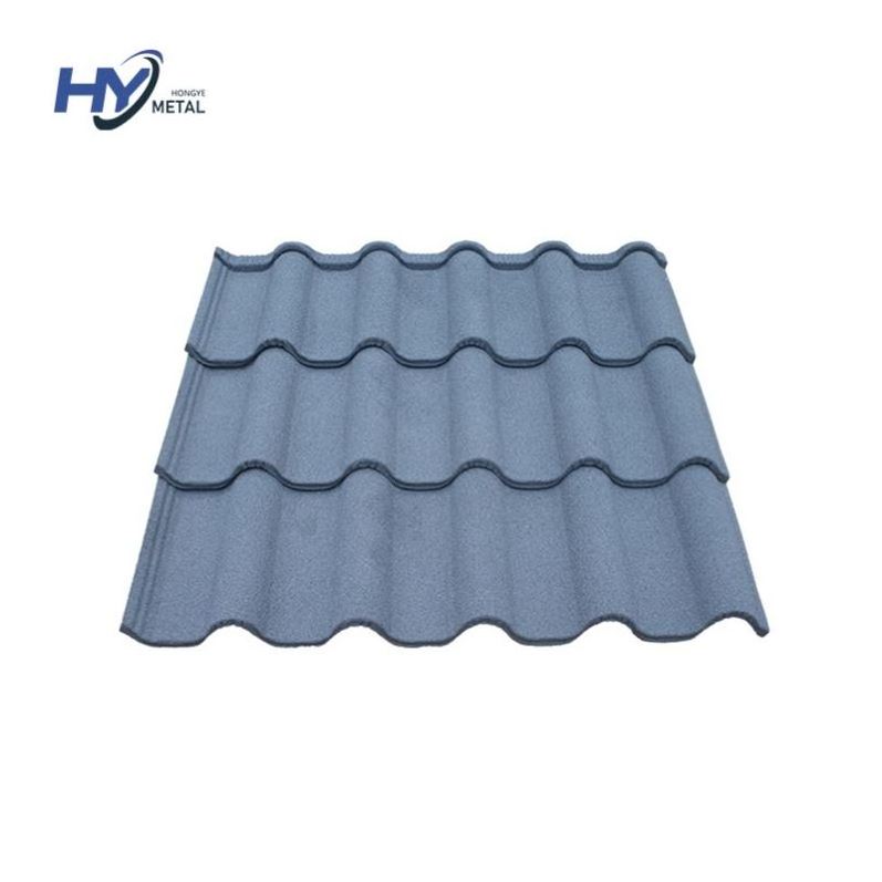 Wholesale 0.25mm 0.3mm 0.4mm 0.45mm stone coated roofing tile Philippines