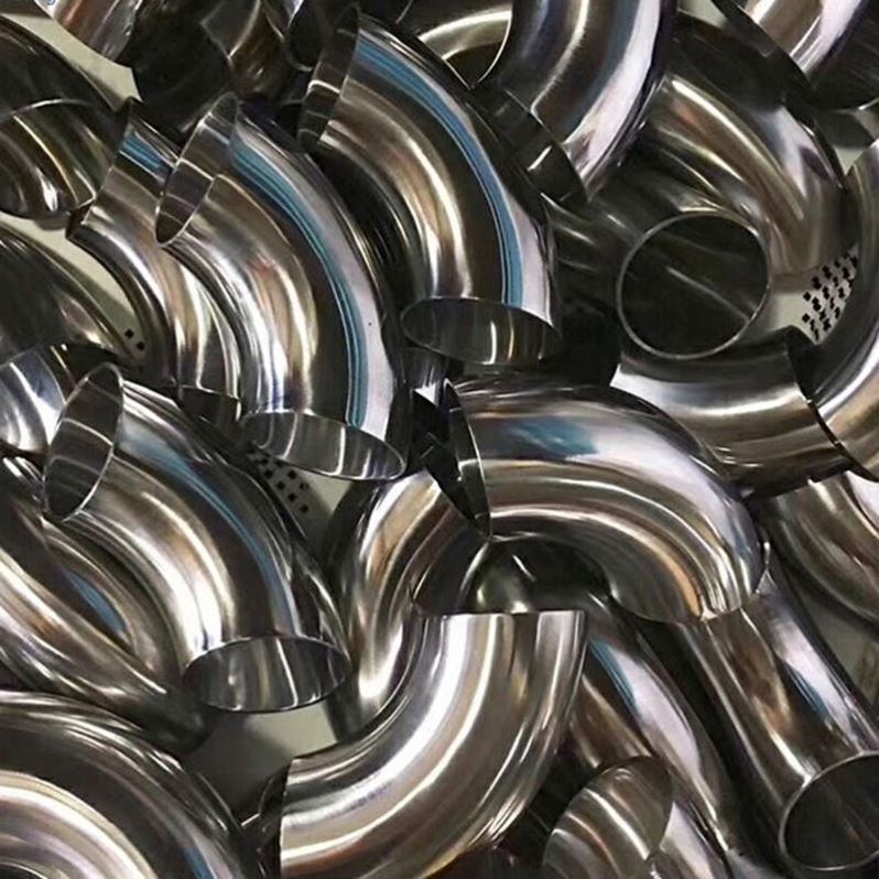 Wholesale Food Grade 2 4 Inch 304 304L 316 316L Stainless Steel Bend Elbow Pipe Matching Fittings Elbow